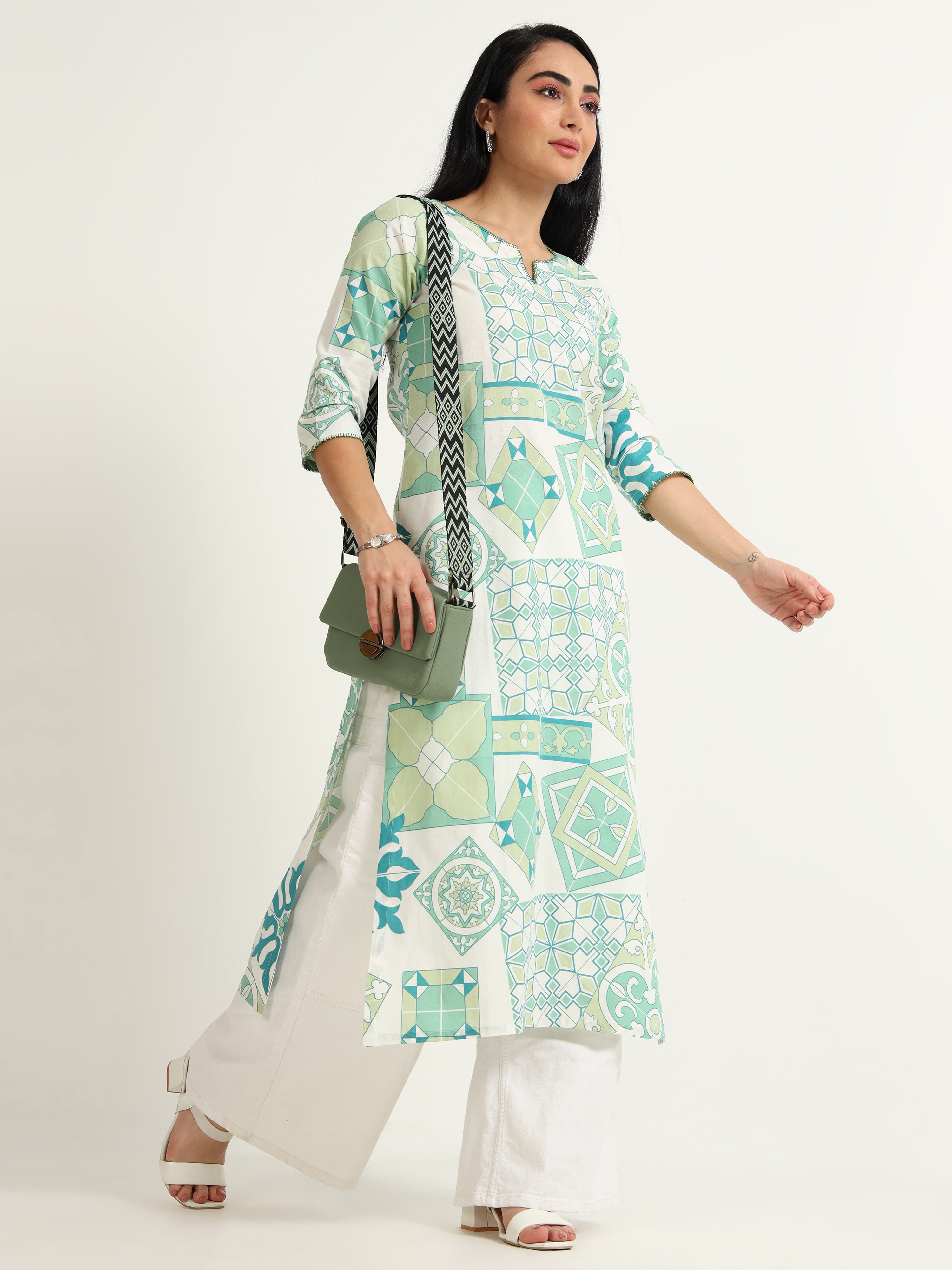 Straight Printed Kurta