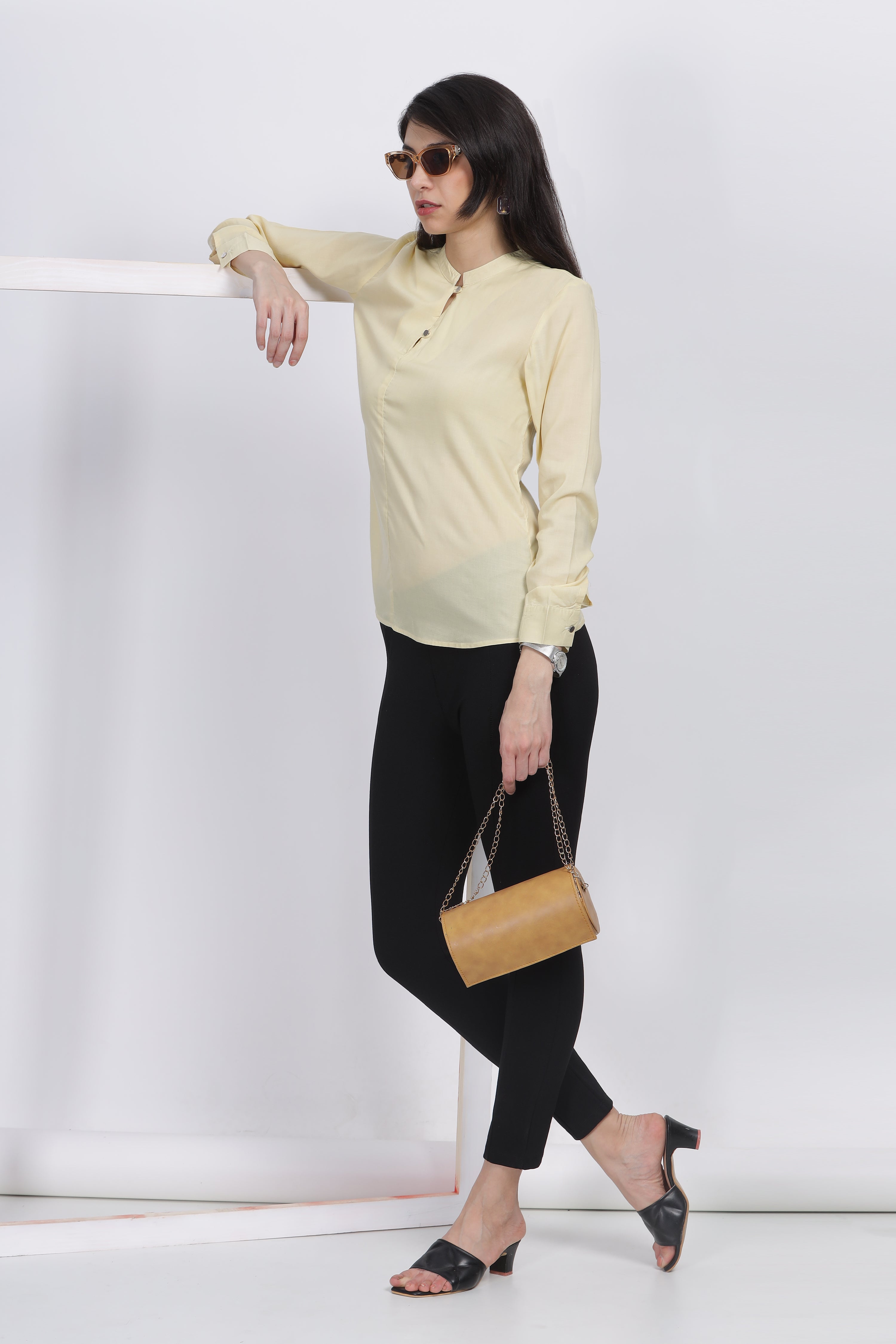 Mika Natural dyed modal shirt