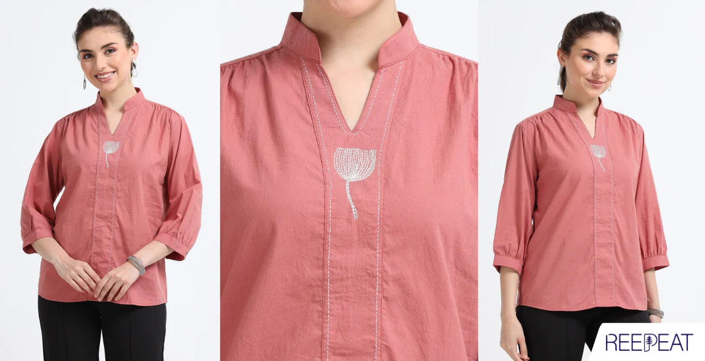 Cotton tops for women stylish