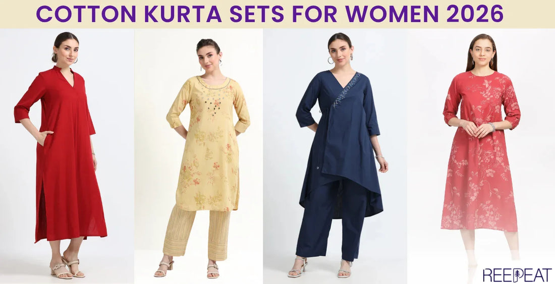 cotton kurta set for women
