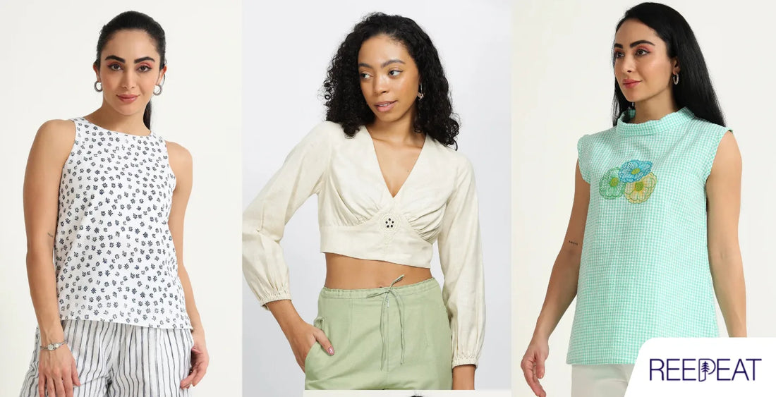 Cotton tops for women