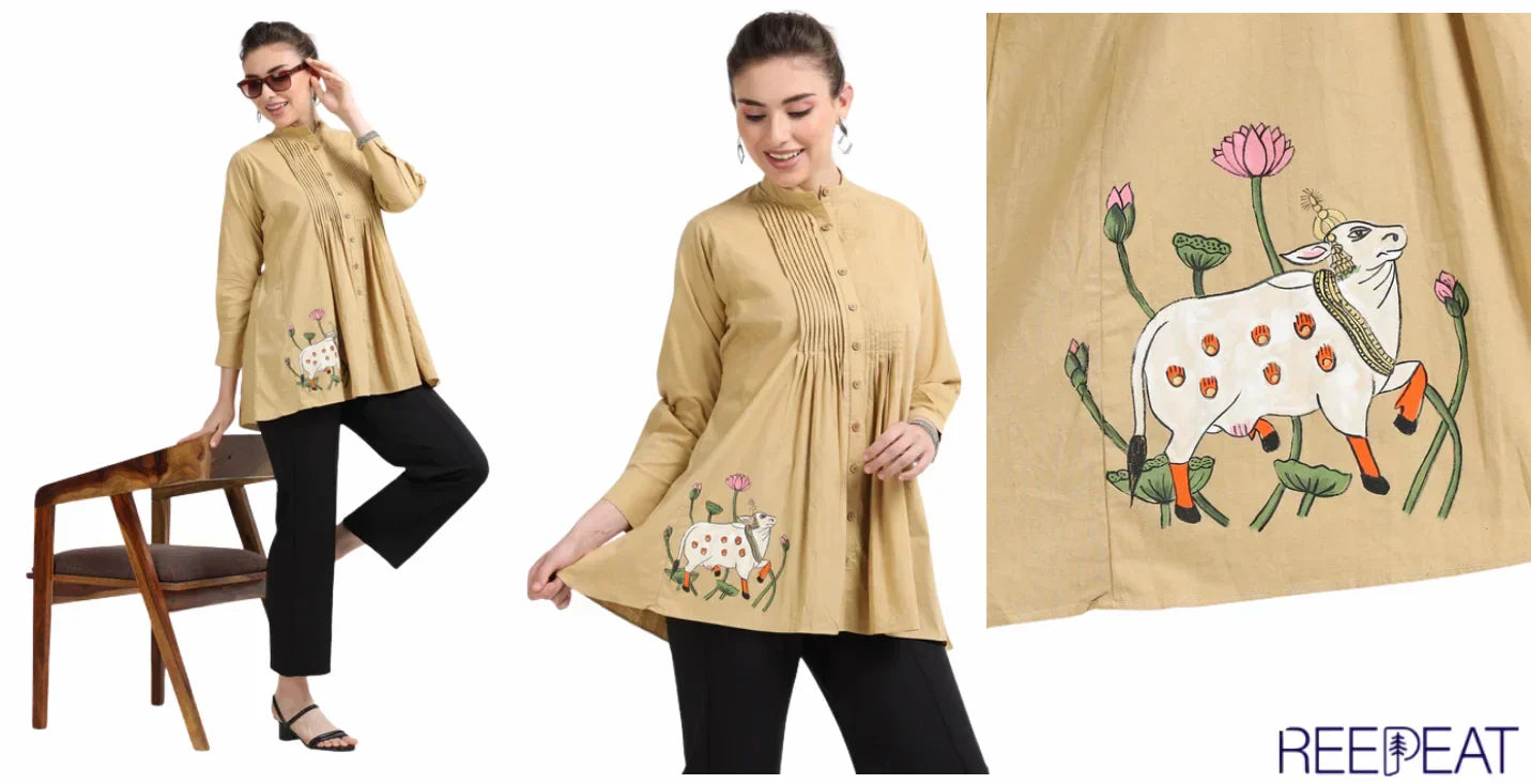 Pichwai motif top