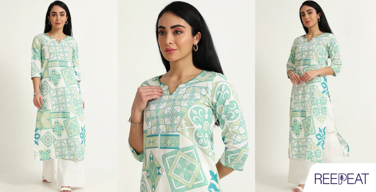 cotton kurta set for women