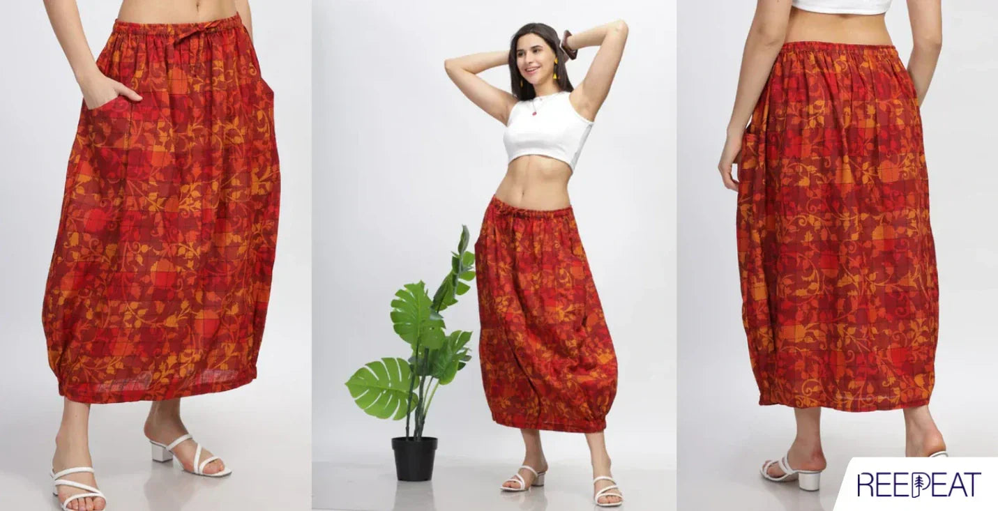 cotton skirts for women