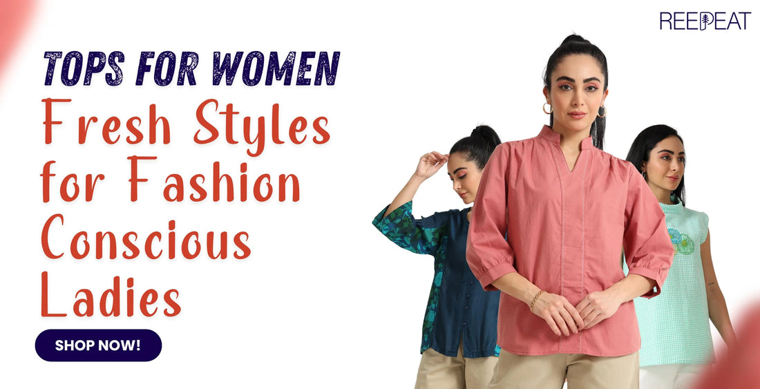 cotton tops for women stylish