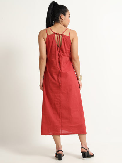 Strap Midi dress