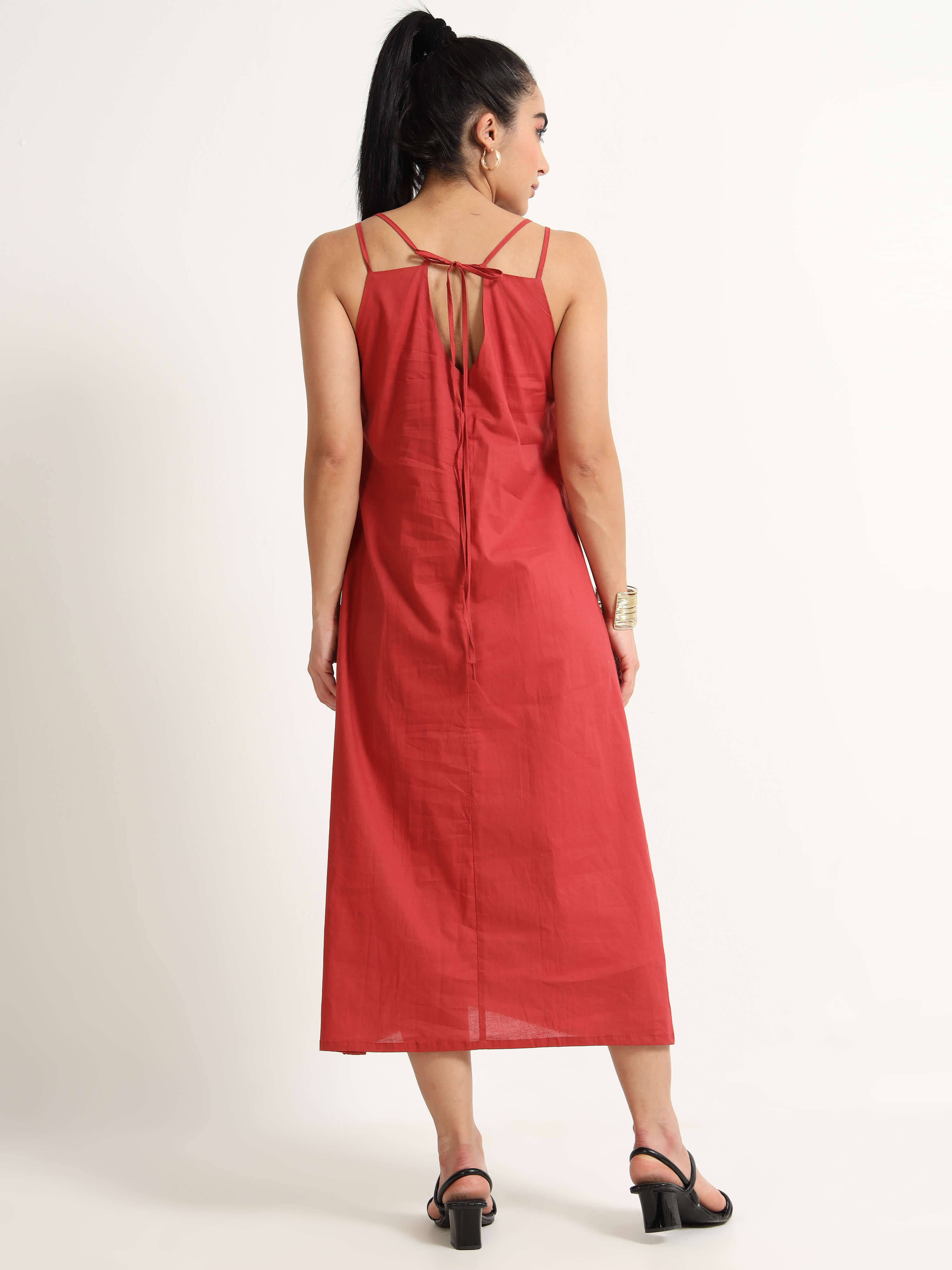 Strap Midi dress - Reepeat