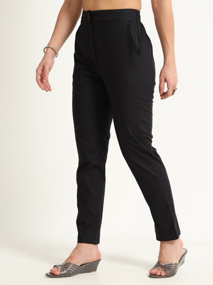 Black pencil pants