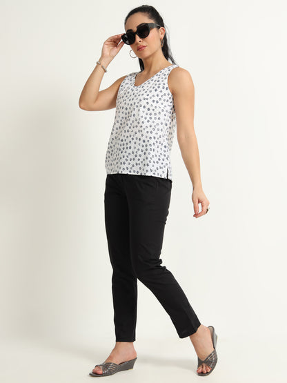 Black pencil pants