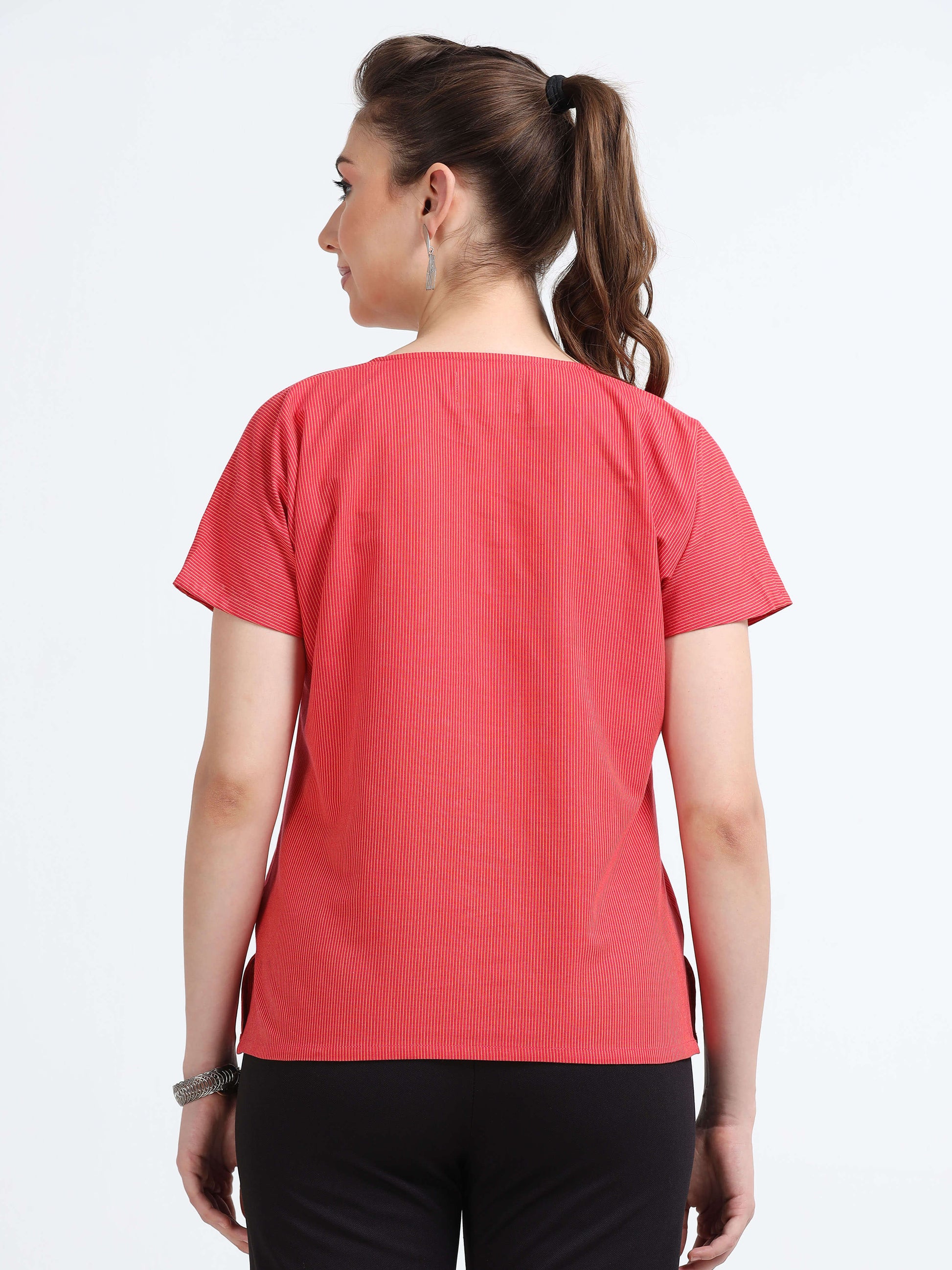 Red Kimono top - Reepeat