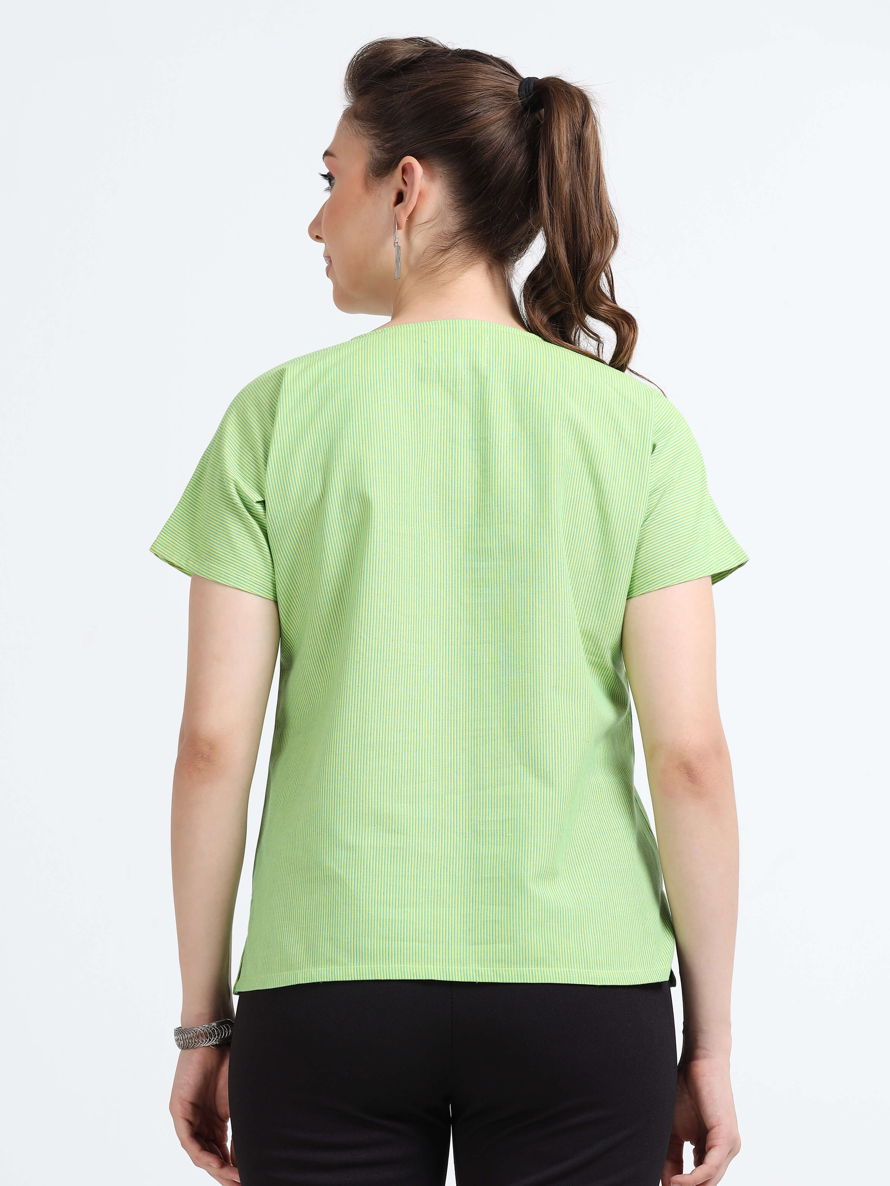 Green Kimono top - Reepeat