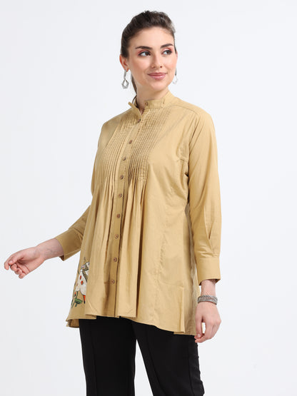 Artisanal Dyed Tunic top