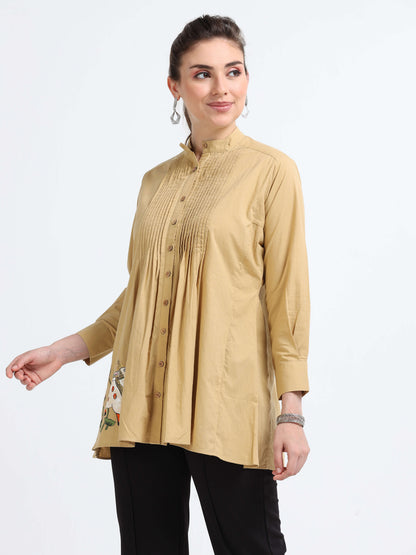 Artisanal Dyed Tunic top - Reepeat