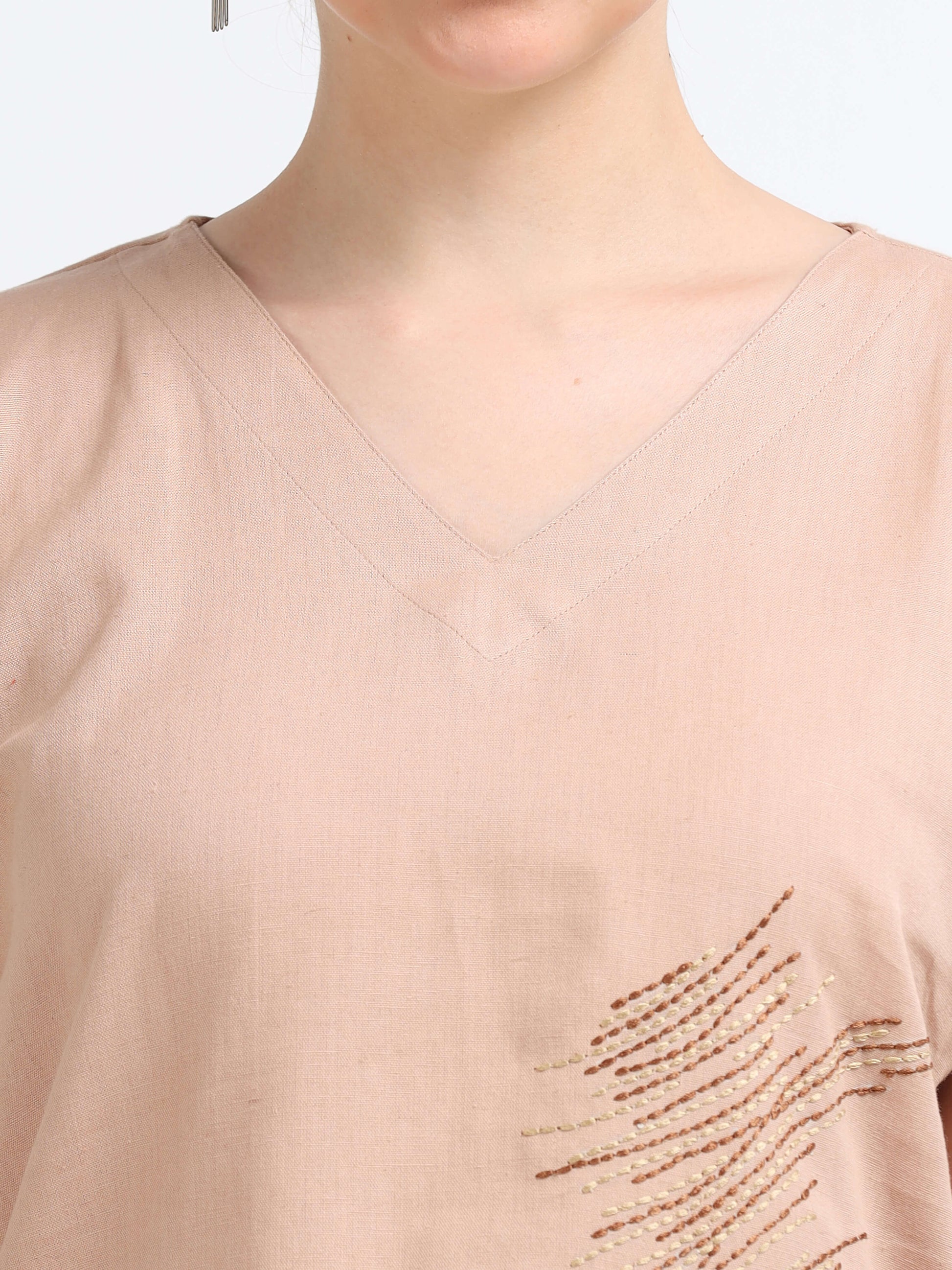 Beige Kimono top - Reepeat