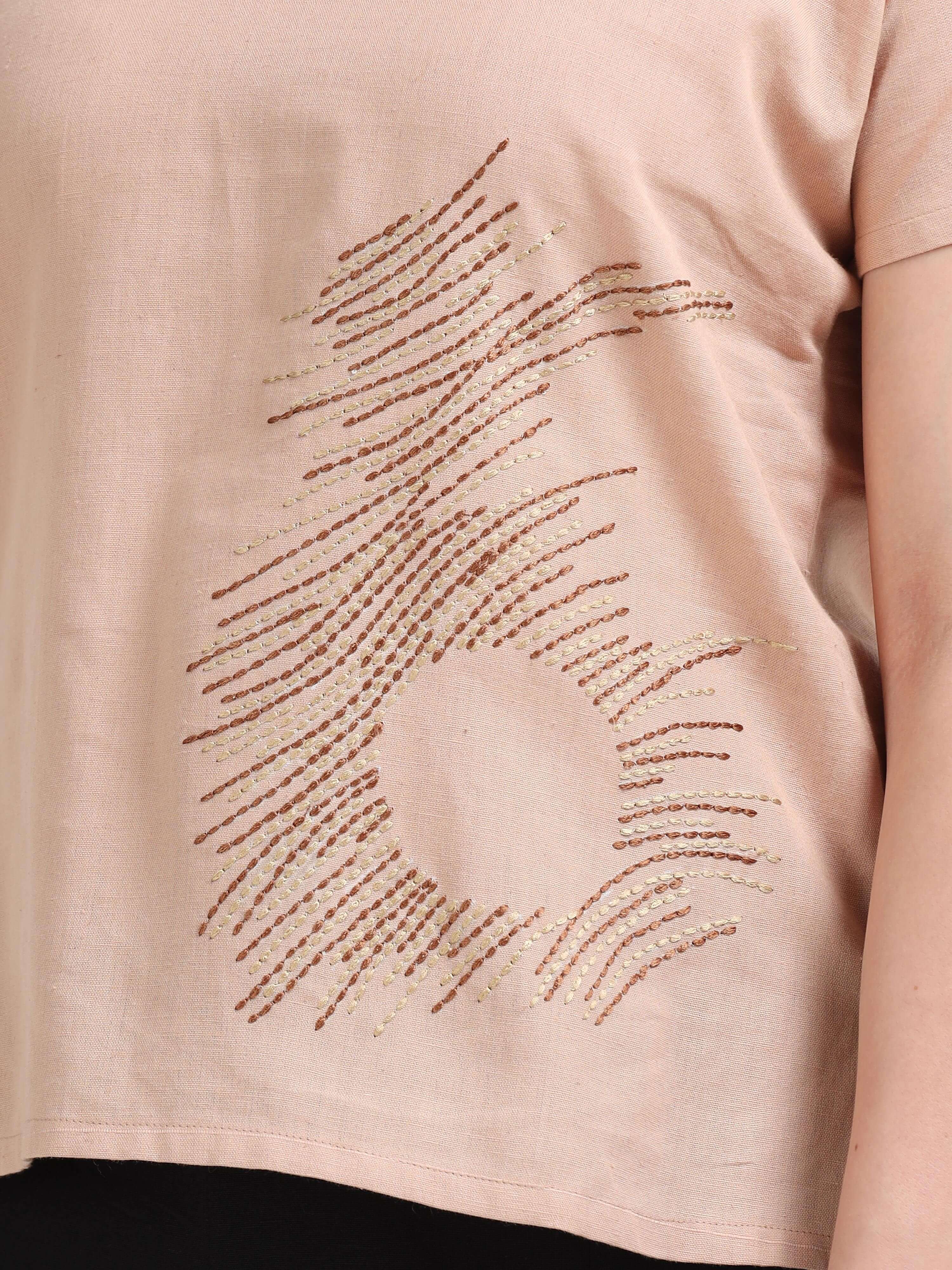 Beige Kimono top - Reepeat