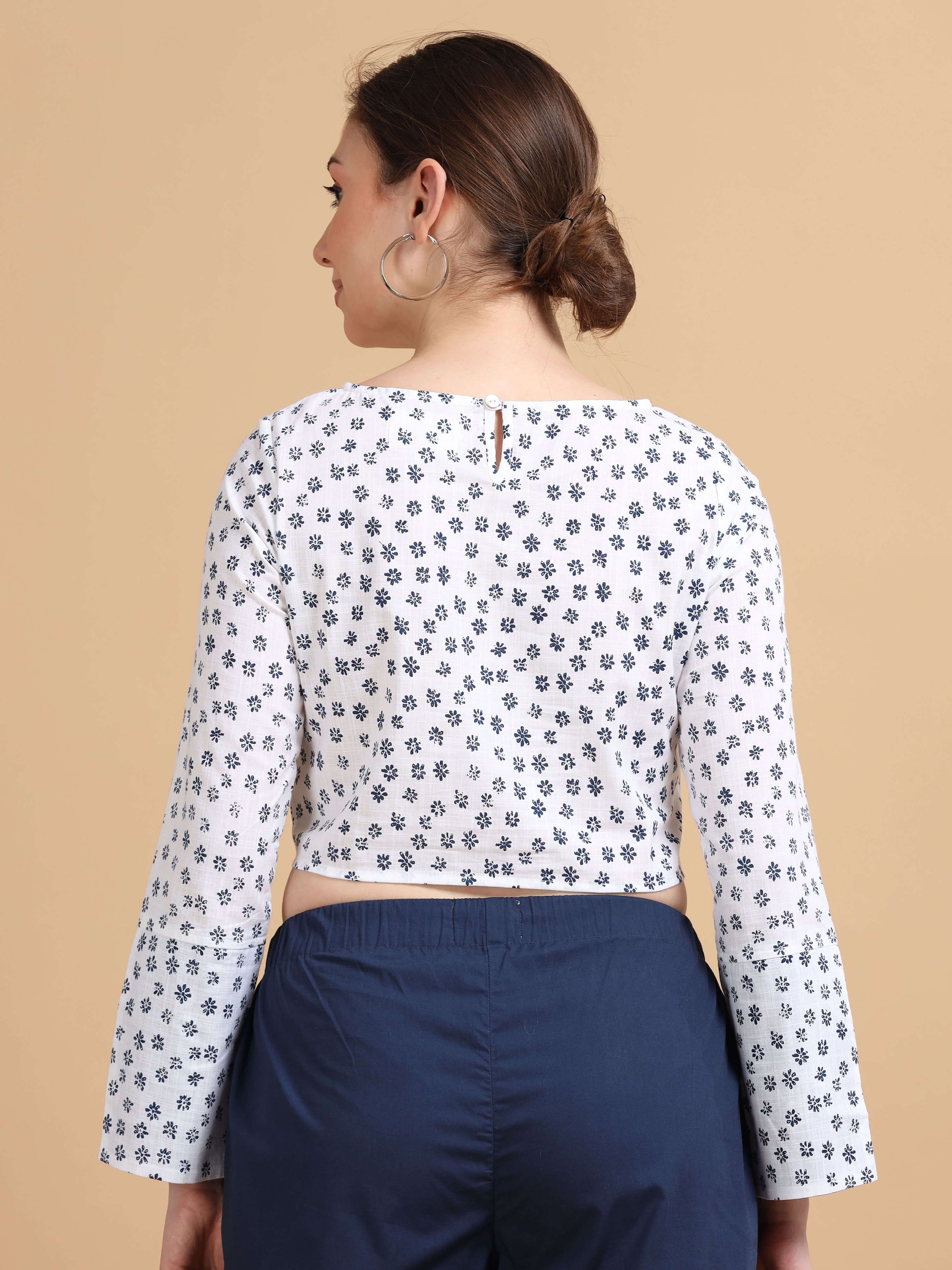 Printed crop top - Reepeat