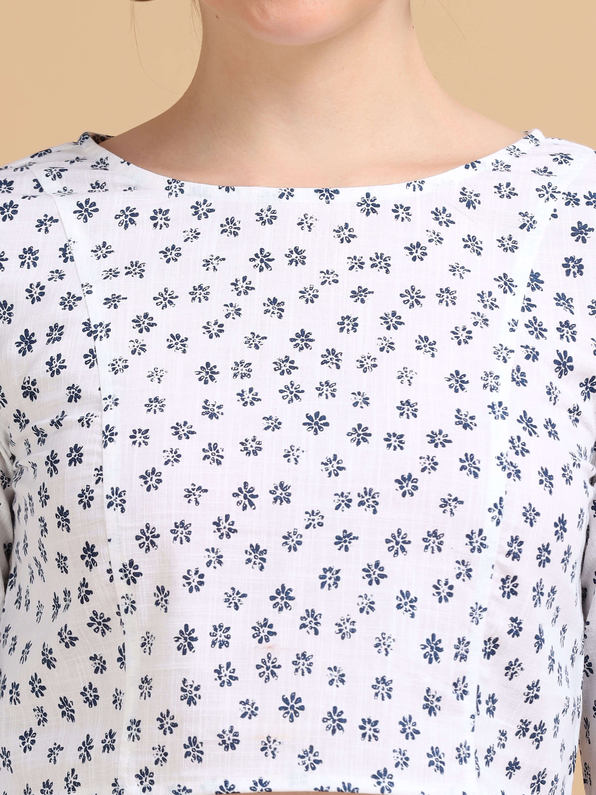 Printed crop top - Reepeat