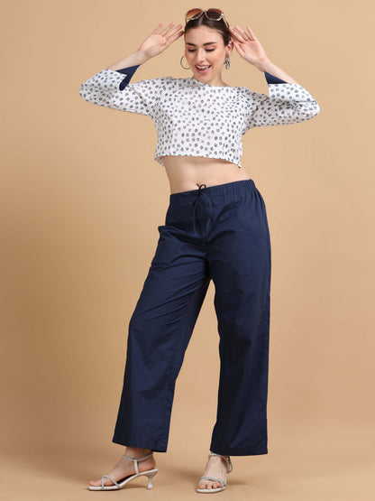 Printed crop top - Reepeat