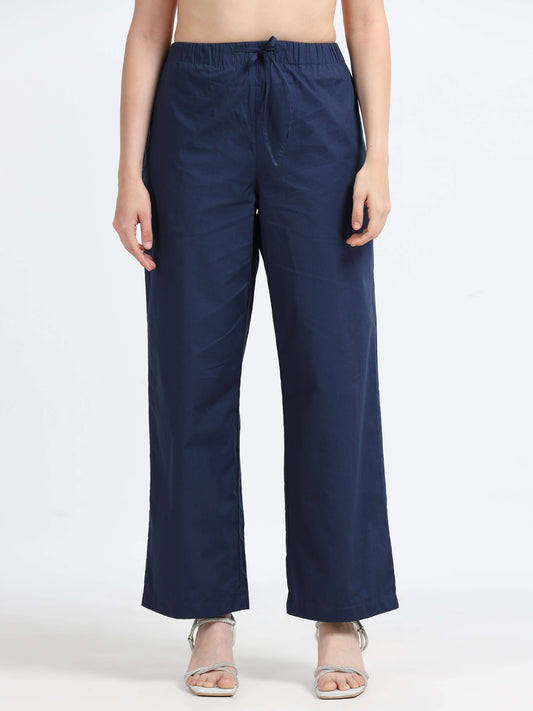 Navy Blue Trousers - Reepeat