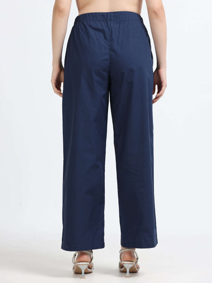 Navy Blue Trousers - Reepeat