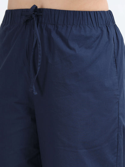 Navy Blue Trousers - Reepeat