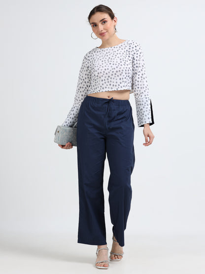 Navy Blue Trousers
