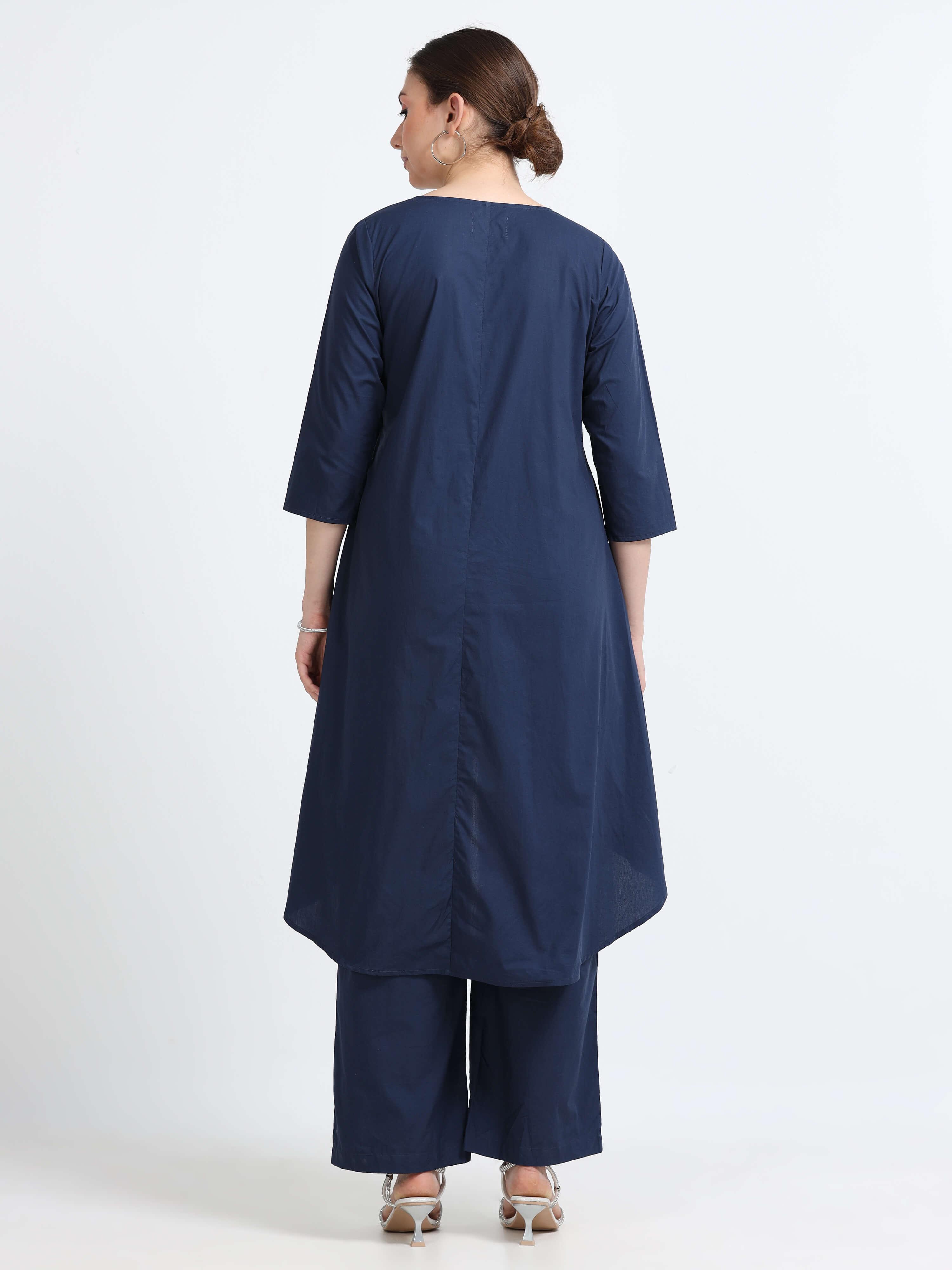 Wrap organic cotton tunic - Reepeat
