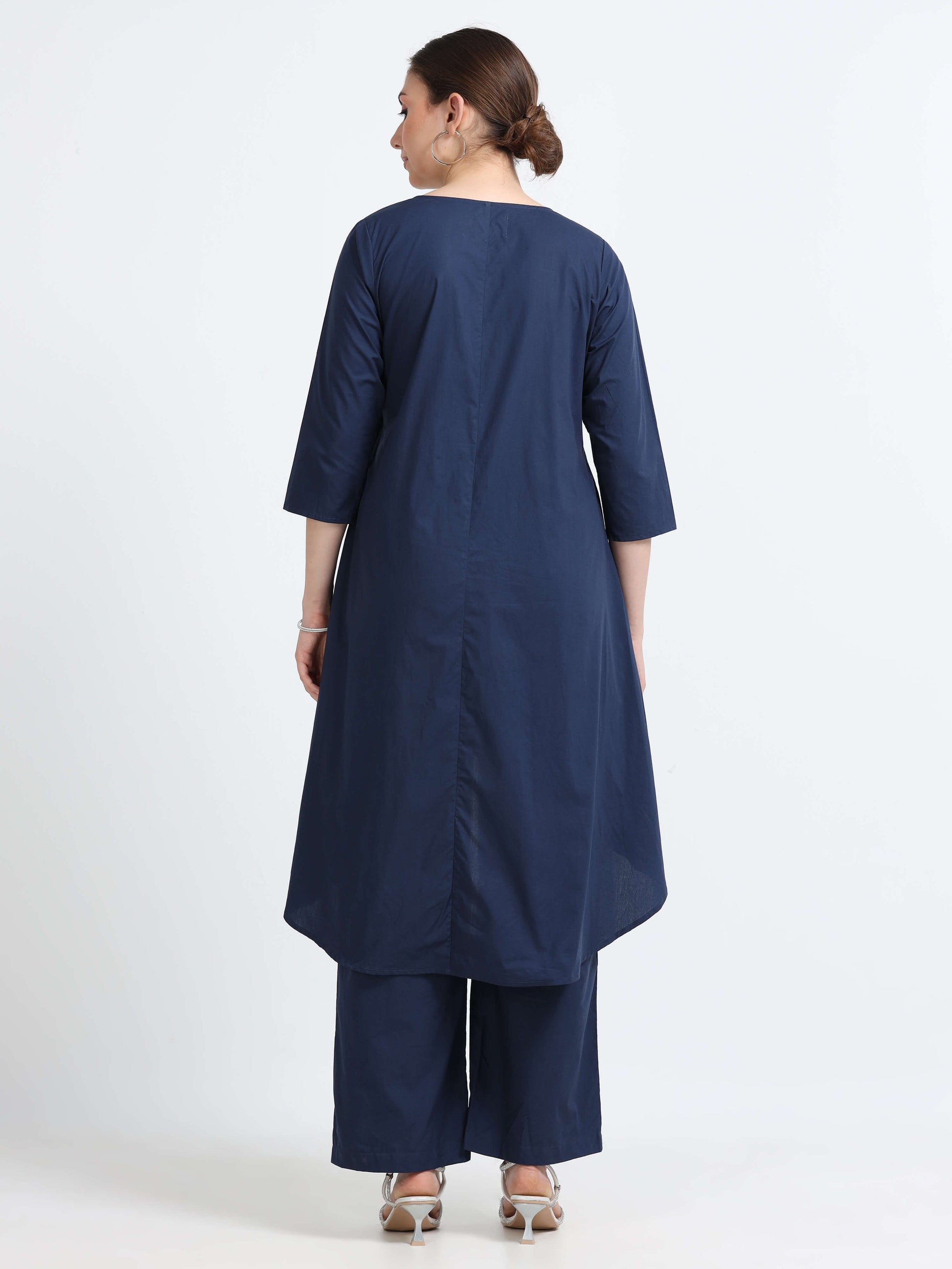 Wrap organic cotton tunic - Reepeat