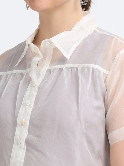 Pure Silk Organza shrug