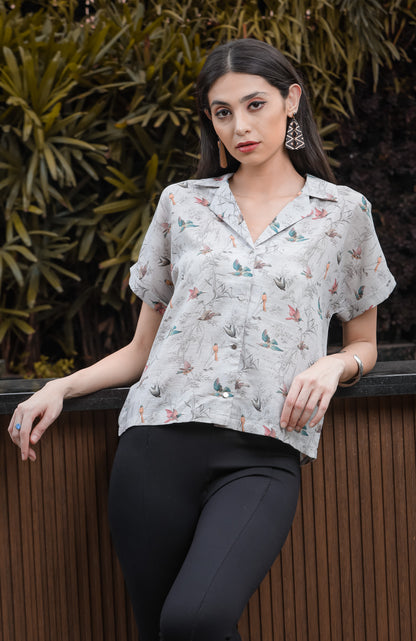 Maria linen shirt
