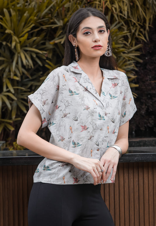 Maria linen shirt