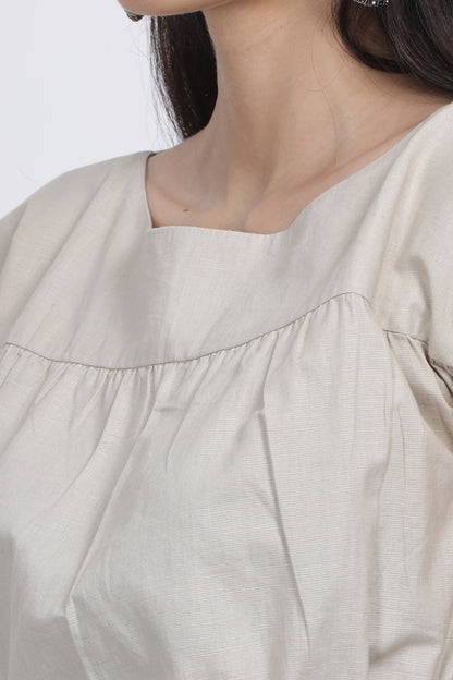 natural dyed hemp dress