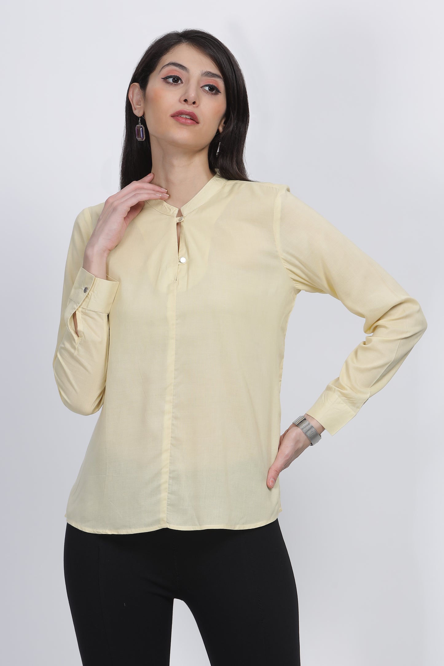 Mika Natural dyed modal shirt