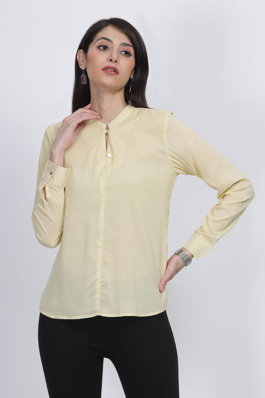 Mika Natural dyed modal shirt