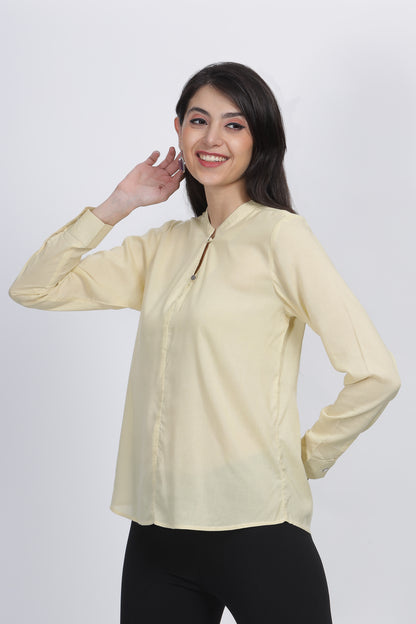 Mika Natural dyed modal shirt