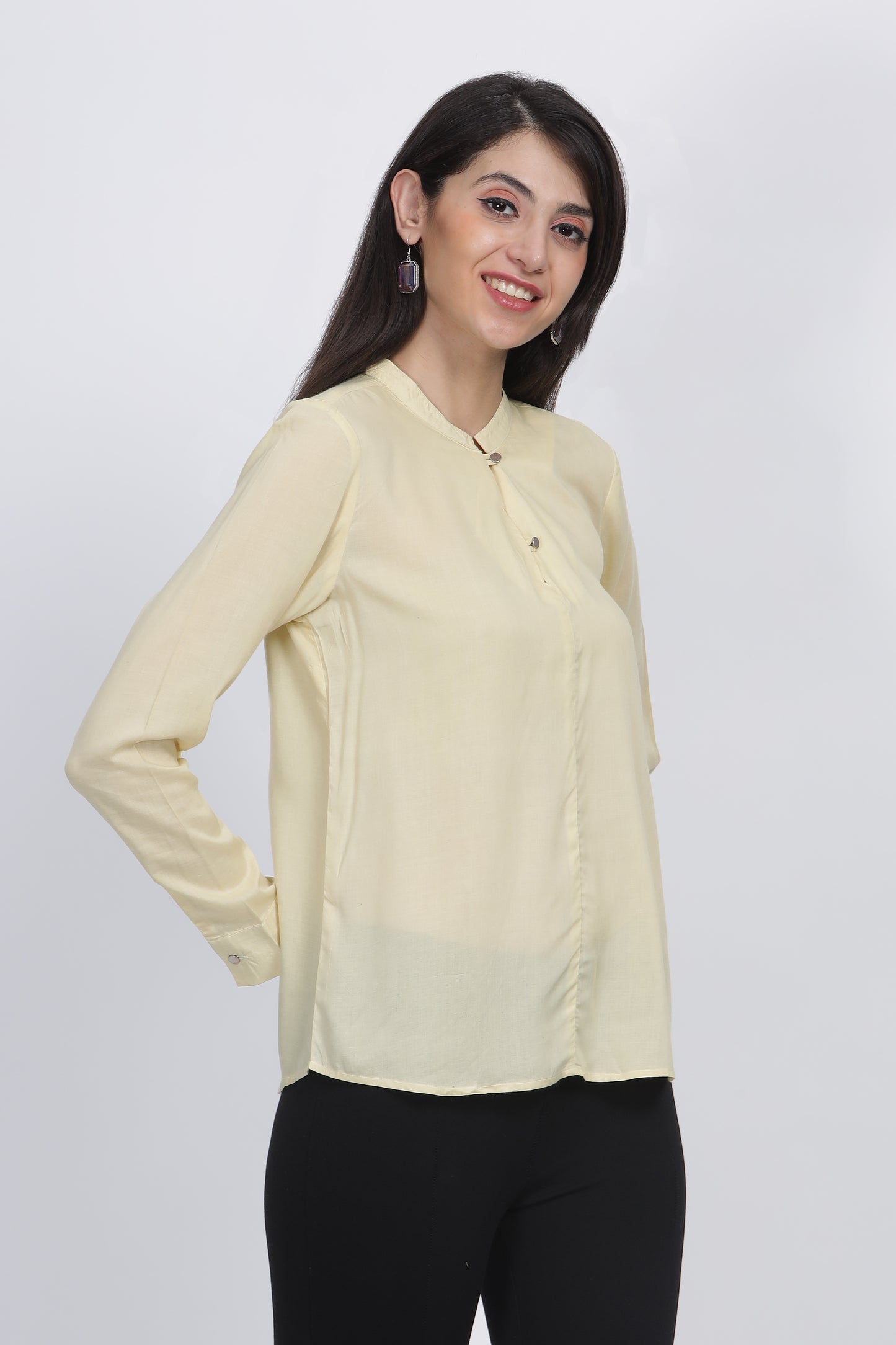 Mika Natural dyed modal shirt