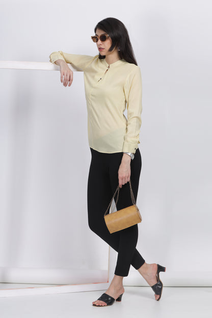 Mika Natural dyed modal shirt