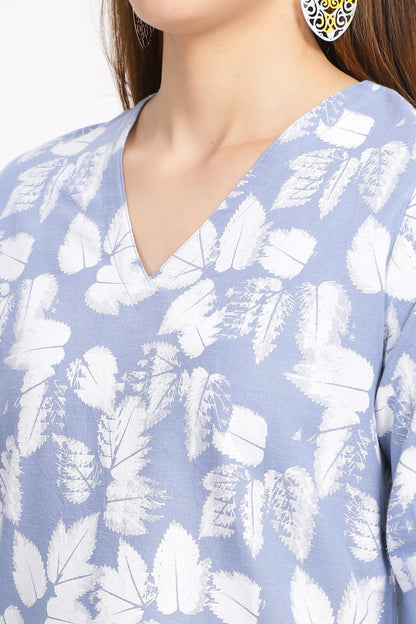 Rachna  Natural Dyed Hemp With Bio Enzyme Discharge