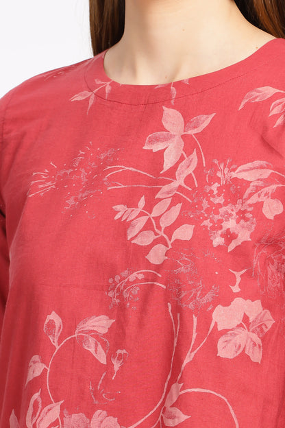 RASITA   Natural dyed cotton with bio enzyme discharge