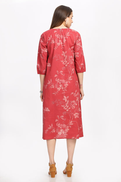 RASITA   Natural dyed cotton with bio enzyme discharge