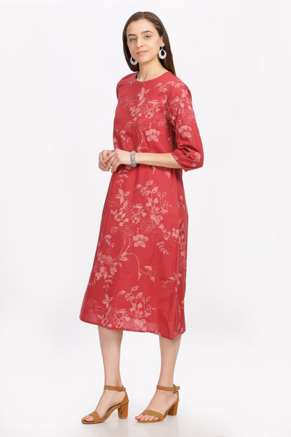 RASITA   Natural dyed cotton with bio enzyme discharge