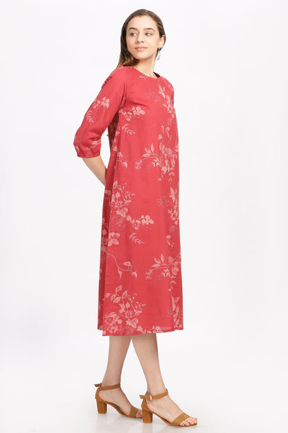 RASITA   Natural dyed cotton with bio enzyme discharge