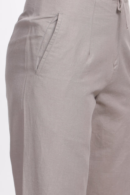 Veena  Natural Dyed Hemp fabric