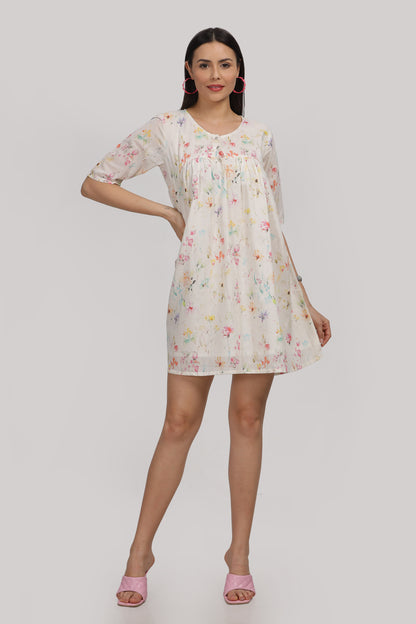 Shwetha Relaxed fit Short dress