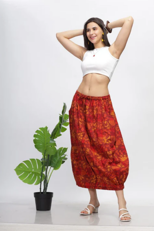 Blaze- Cotton Skirt