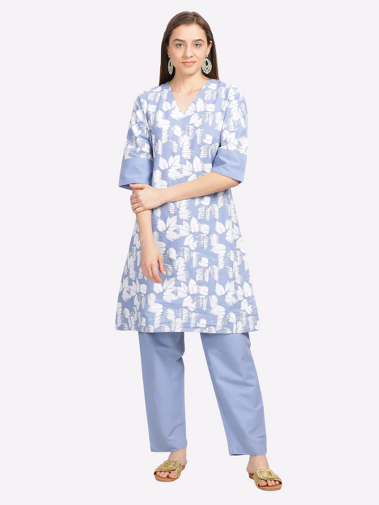 Rachna  Natural Dyed Hemp With Bio Enzyme Discharge